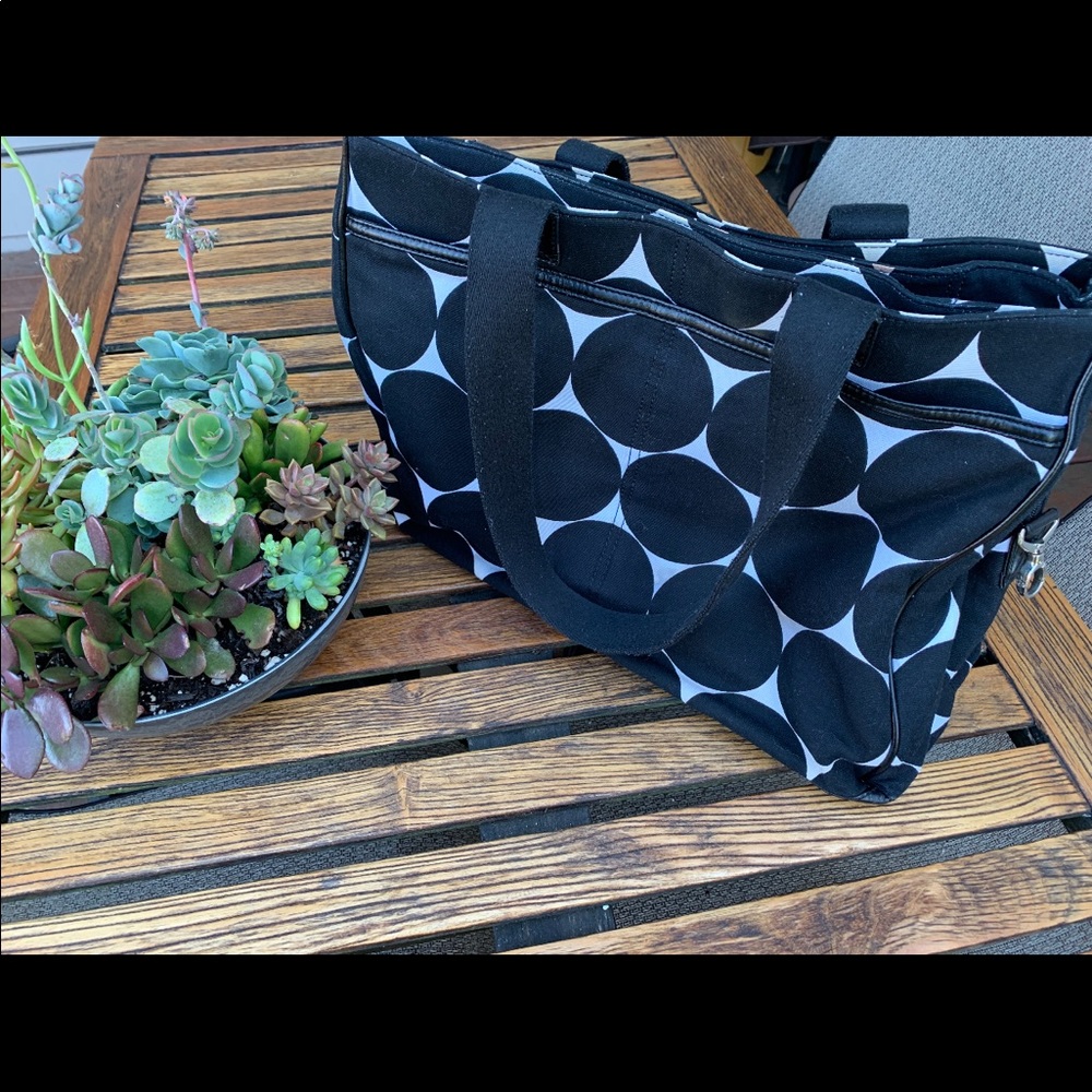 Thirty-One Three section baby bag tote!!